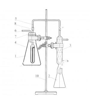 Аппарат для определения летучих кислот ГФ 5.784.224