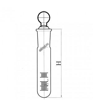 Пробирка П-2 с пробкой