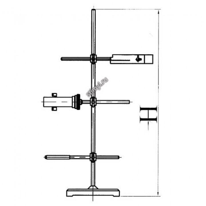Штатив лабораторный с держателями