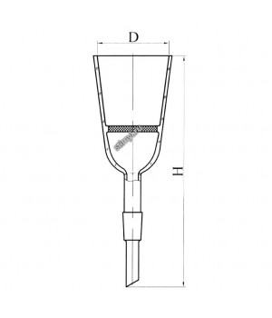 Воронка Шотта ВФ-2 со шлифом